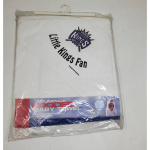 NEW McArthur NBA Sacramento Kings Hooded Baby Towel MA3